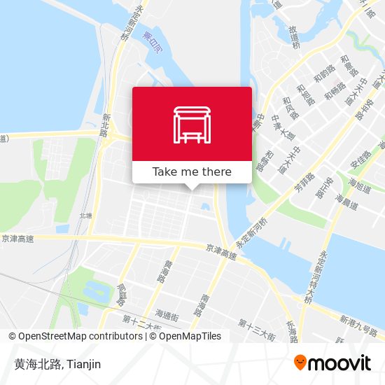 黄海北路 map