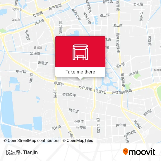 悦波路 map
