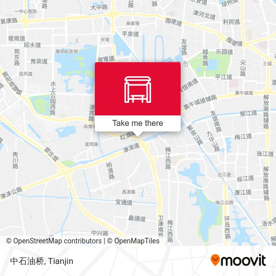 中石油桥 map