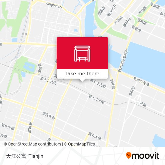 天江公寓 map