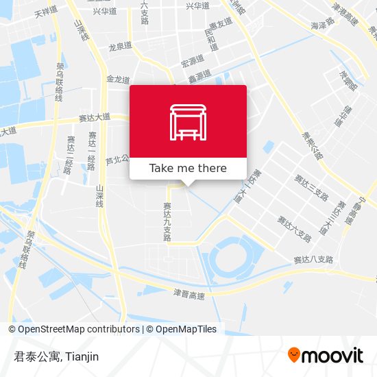 君泰公寓 map