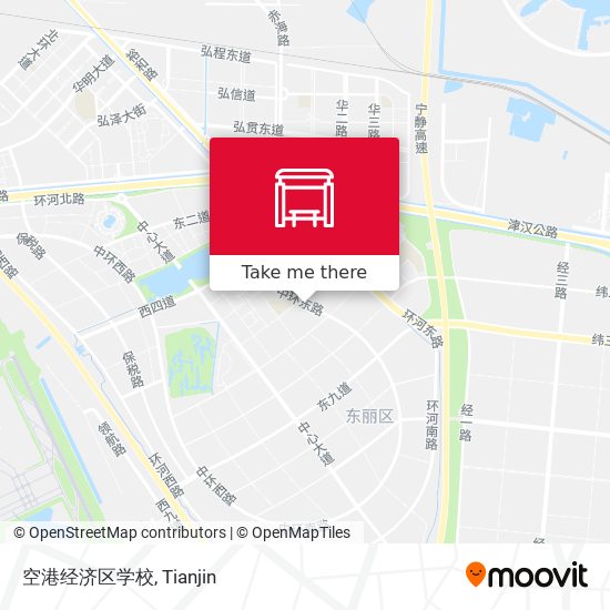 空港经济区学校 map