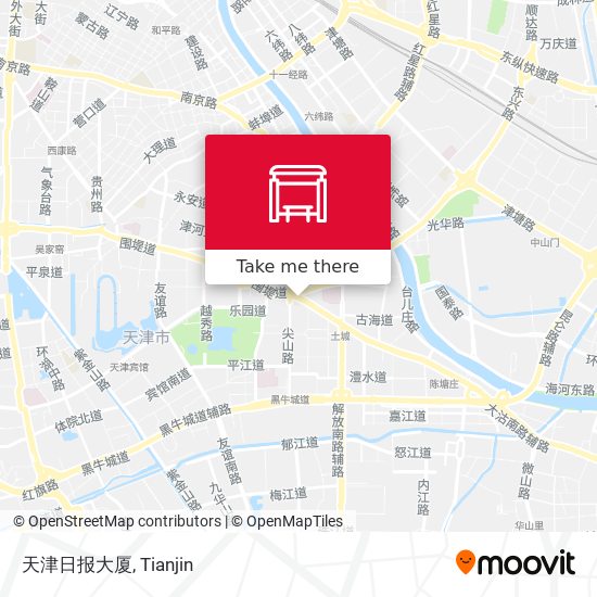 天津日报大厦 map