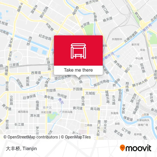 大丰桥 map