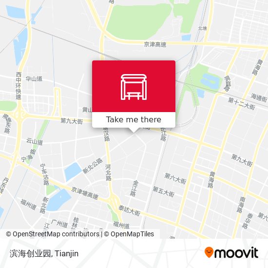 滨海创业园 map