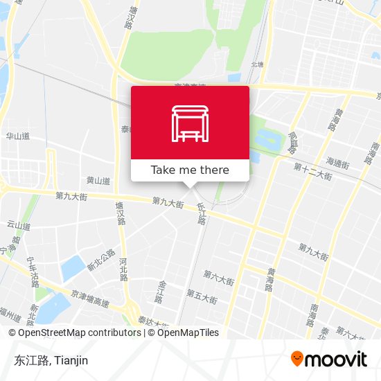 东江路 map