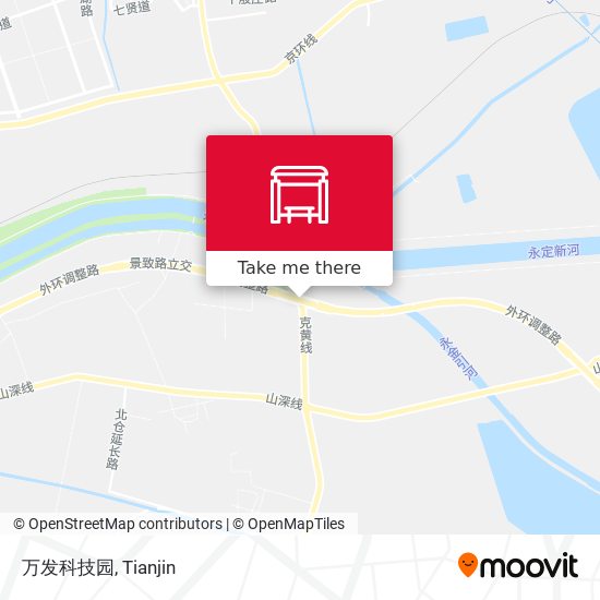 万发科技园 map