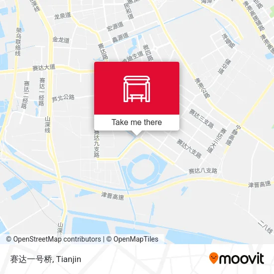 赛达一号桥 map