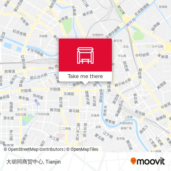 大胡同商贸中心 map