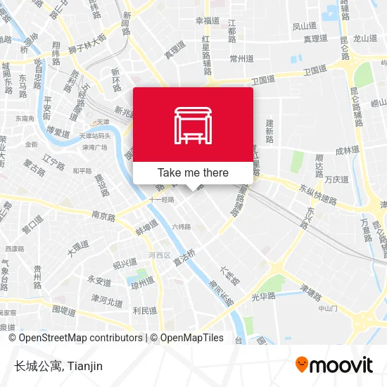 长城公寓 map