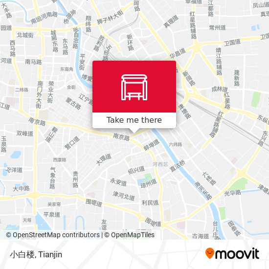 小白楼 map