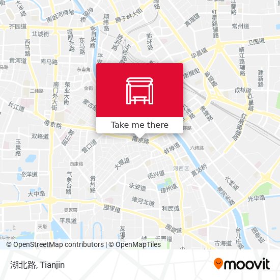 湖北路 map