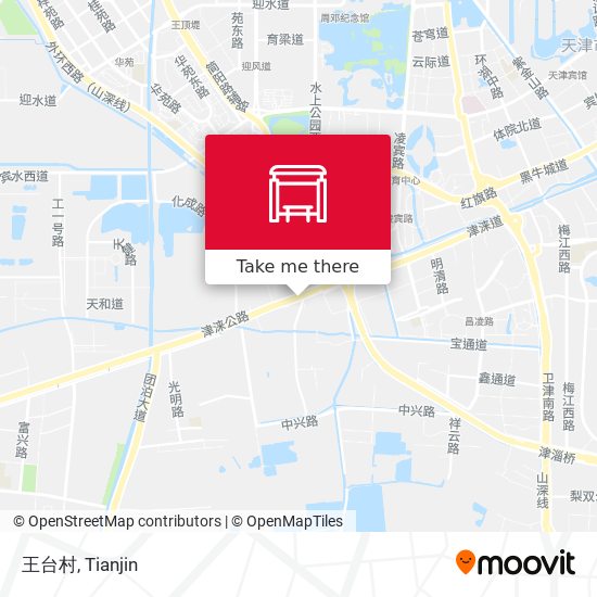 王台村 map