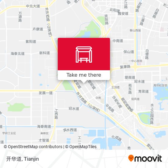 开华道 map