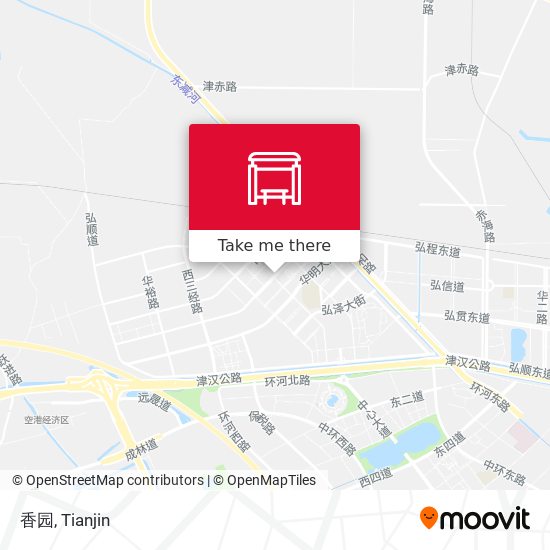 香园 map