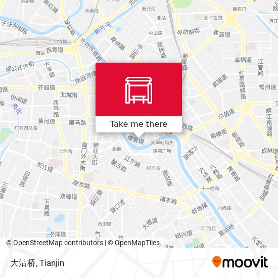 大沽桥 map