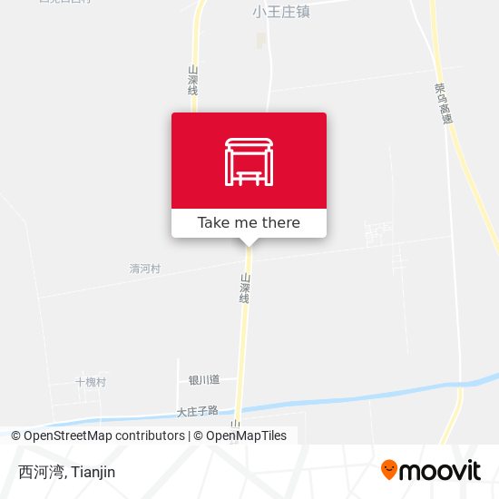 西河湾 map