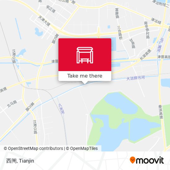 西闸 map