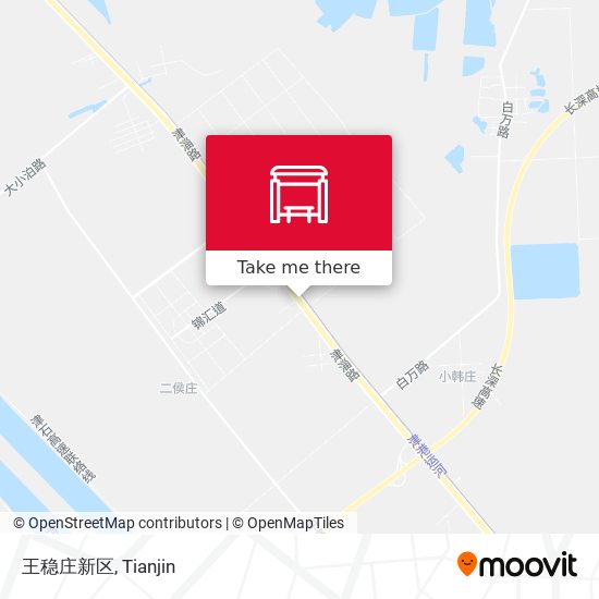 王稳庄新区 map