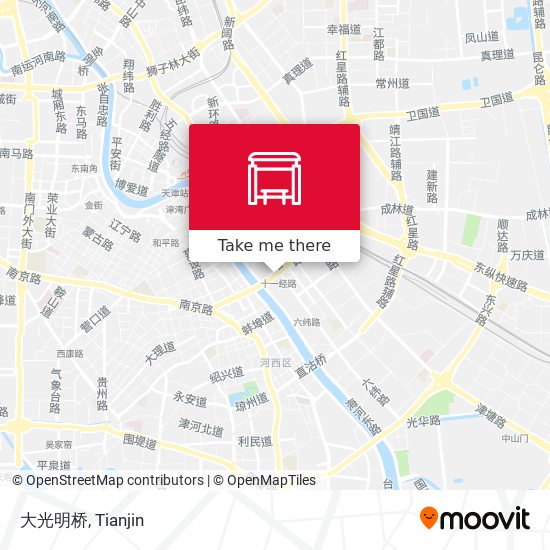 大光明桥 map