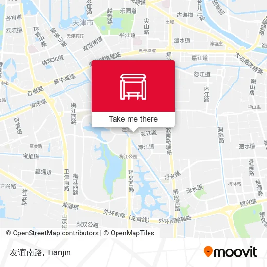 友谊南路 map