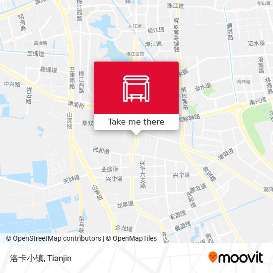 洛卡小镇 map