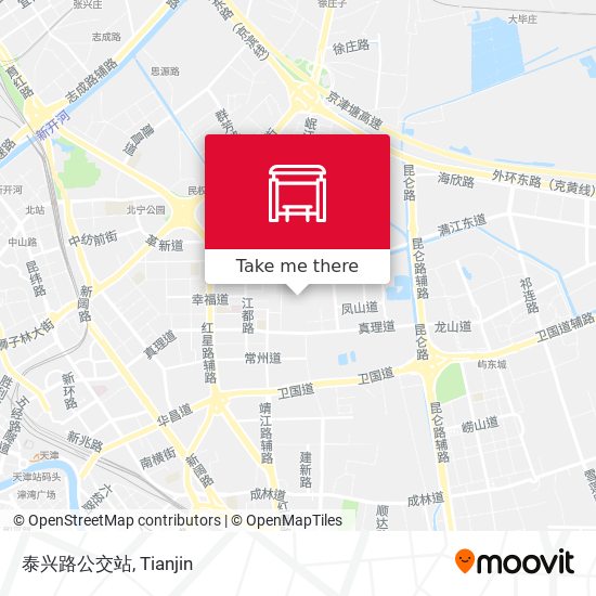 泰兴路公交站 map