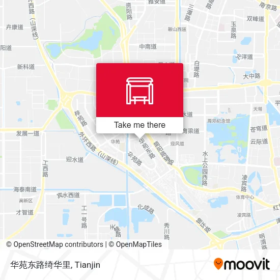 华苑东路绮华里 map
