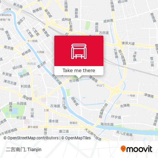 二宫南门 map