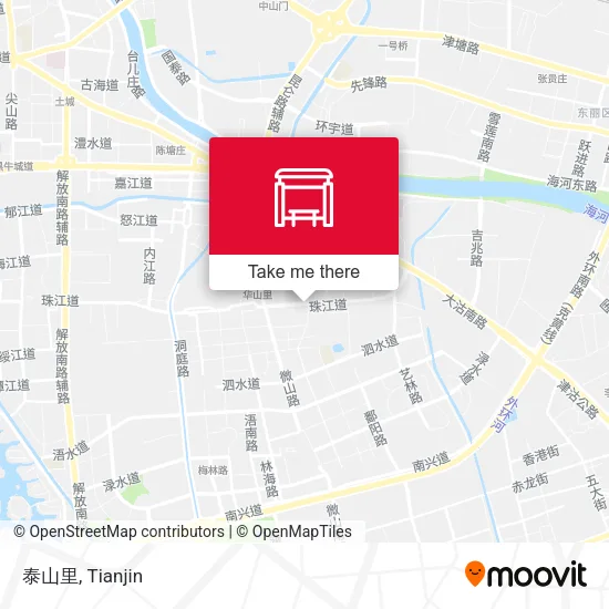 泰山里 map