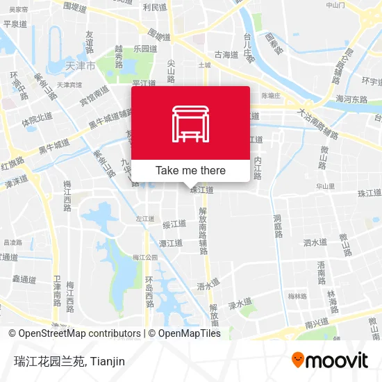 瑞江花园兰苑 map