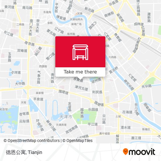 德恩公寓 map