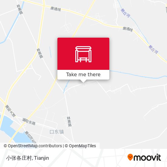 小张各庄村 map