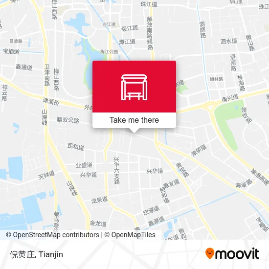 倪黄庄 map