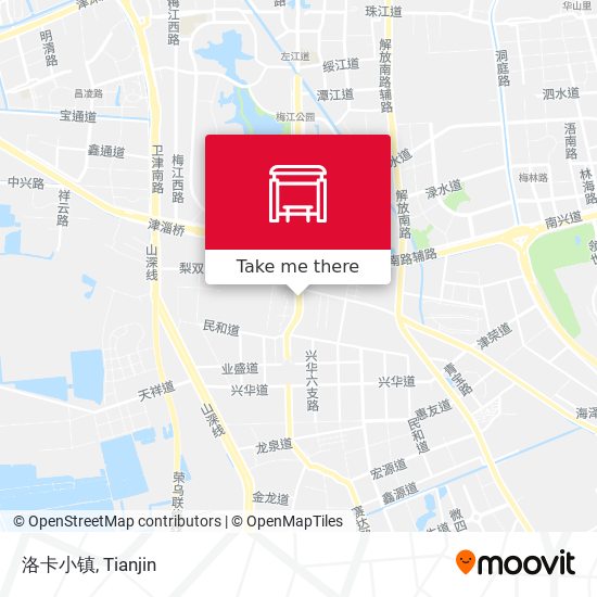 洛卡小镇 map