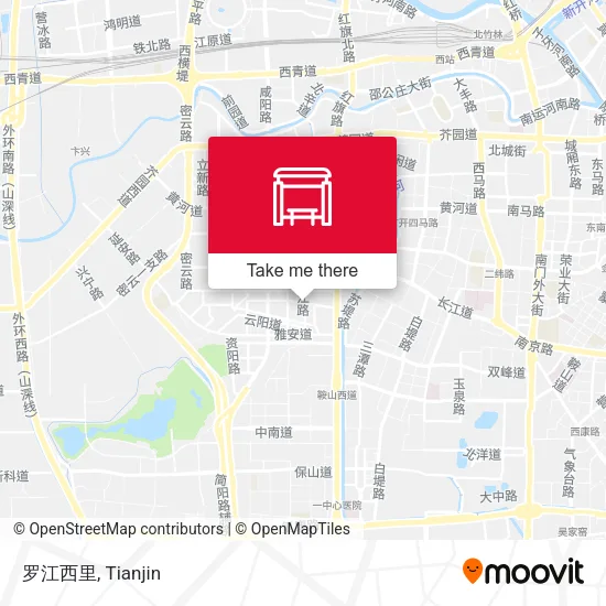 罗江西里 map
