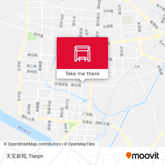 天宝新苑 map