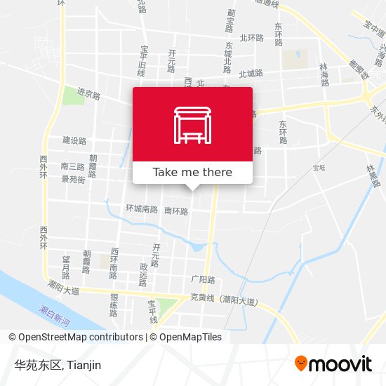 华苑东区 map
