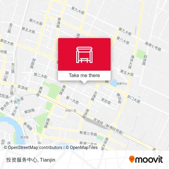 投资服务中心 map