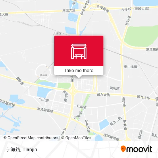 宁海路 map