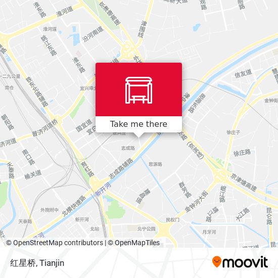 红星桥 map