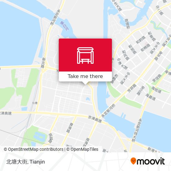 北塘大街 map