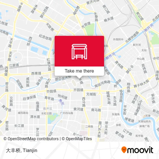大丰桥 map