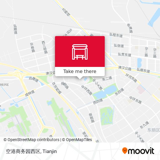 空港商务园西区 map