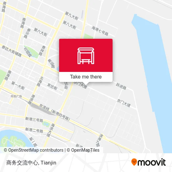 商务交流中心 map