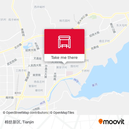 棉纺新区 map
