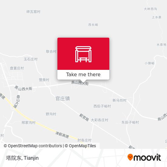 塔院东 map