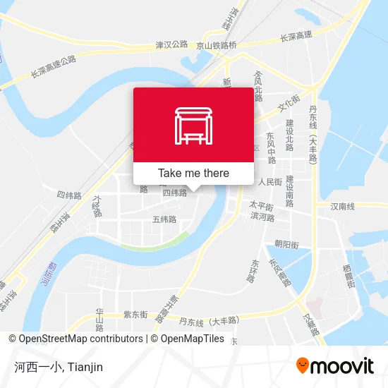 河西一小 map