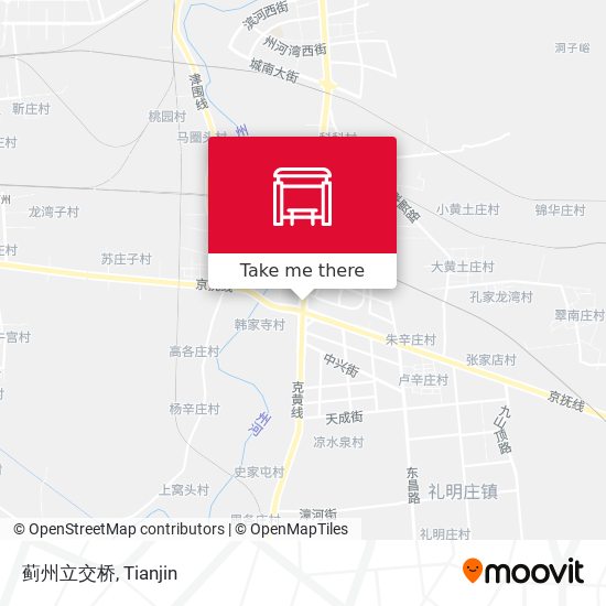 蓟州立交桥 map