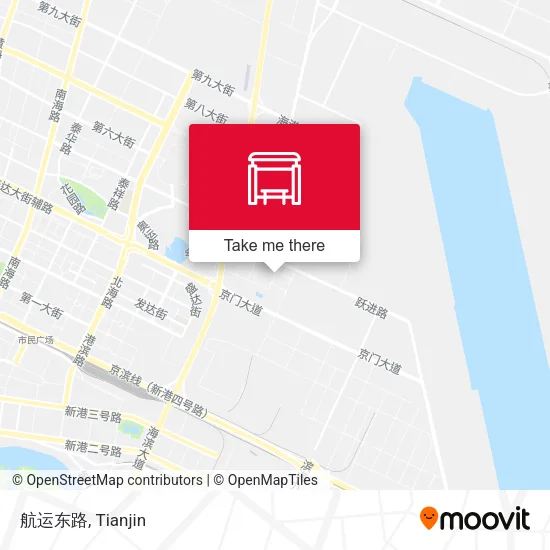 航运东路 map